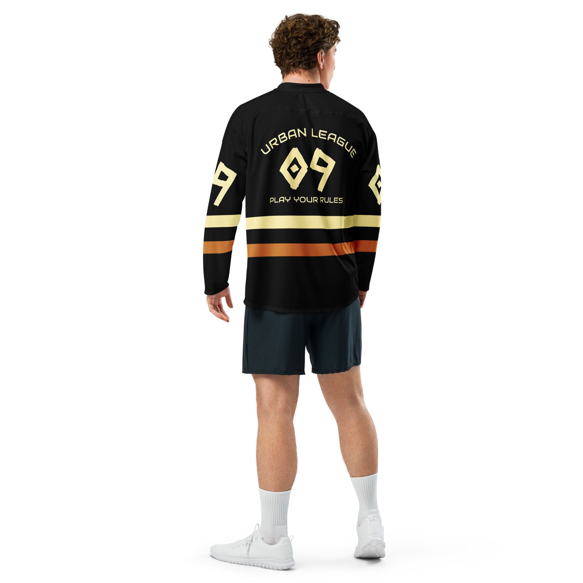 District 09 Streetwear Hockey Jersey | Men's Relaxed Fit — Hunter & Havoc