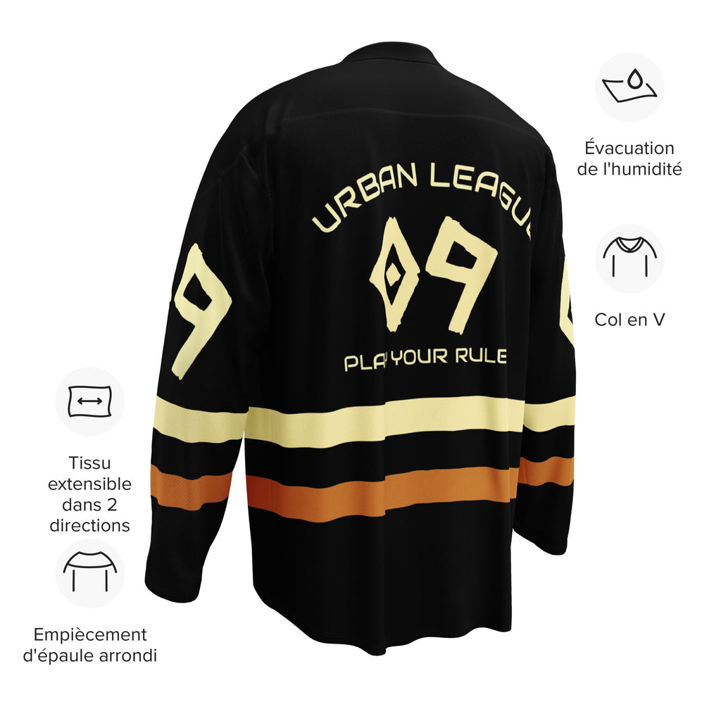 District 09 Streetwear Hockey Jersey | Men's Relaxed Fit — Hunter & Havoc